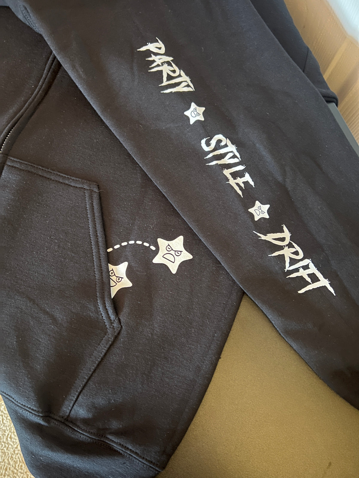 Party Style Drift Zip Up
