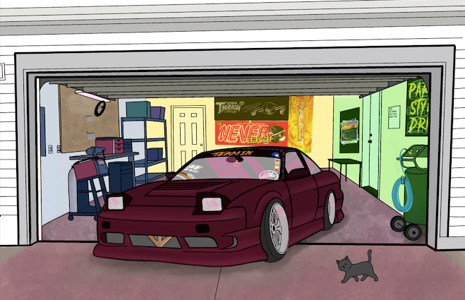 Custom Car Drawing