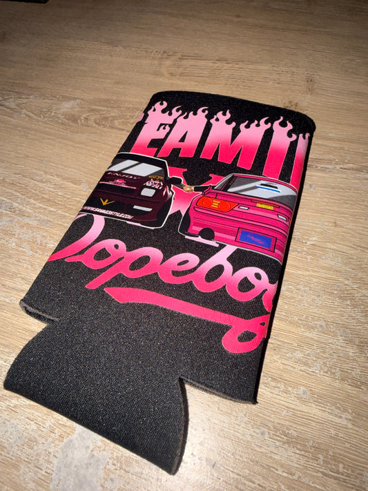 Teamin Slim Can Koozie